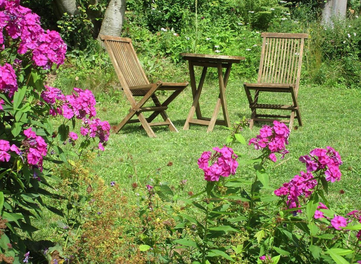 Ferienhaus Eulennest Hilders Bagian luar foto