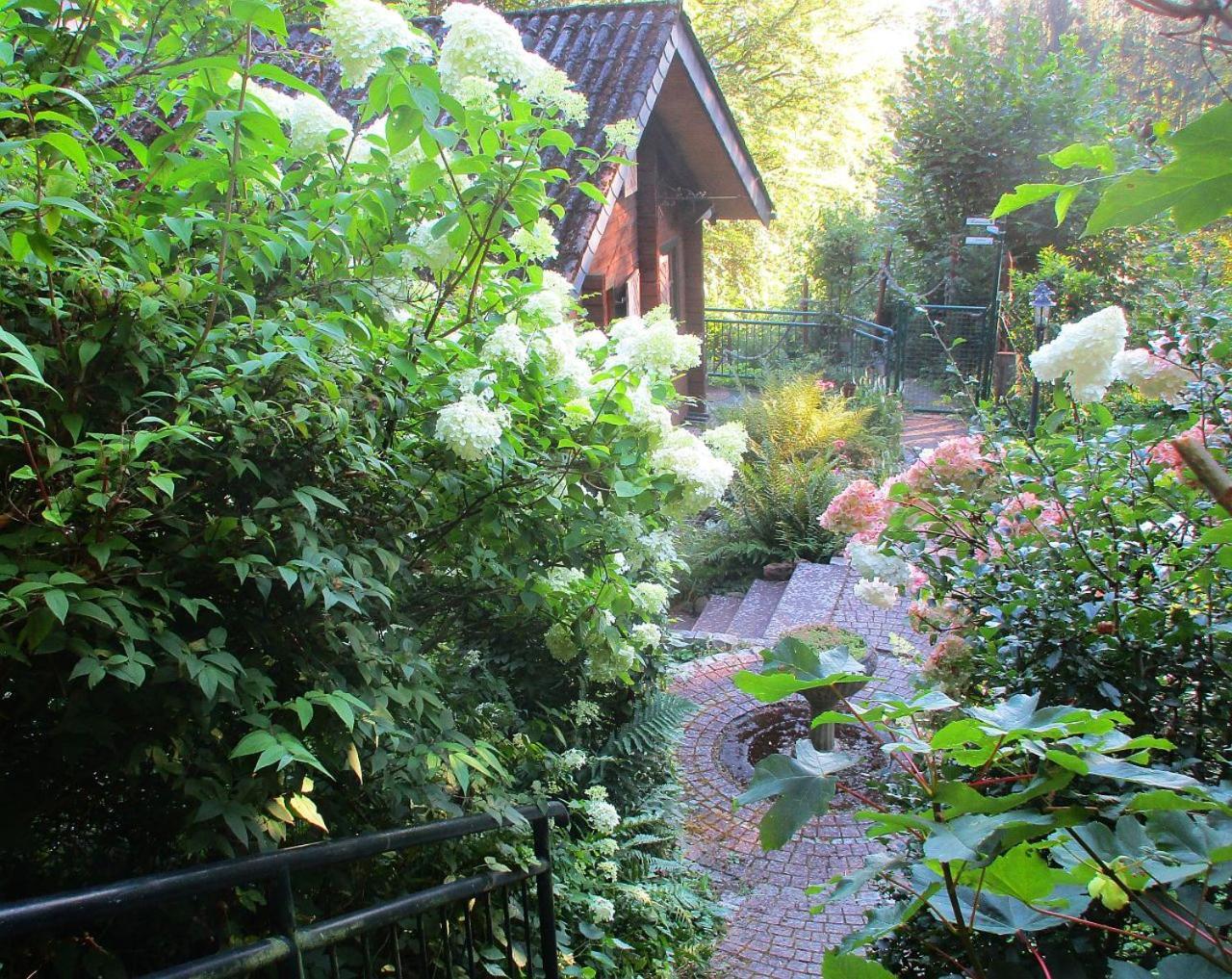 Ferienhaus Eulennest Hilders Bagian luar foto